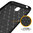 Flexi Slim Carbon Fibre Case for Nokia 1 - Brushed Black